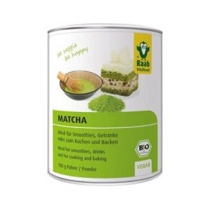 Raab Vitalfood Matcha Thé Vert Basic en poudre 100g