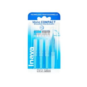 Inava Brossettes Interdentaires Mono Compact Bleu 0.7mm 4uts