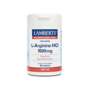 Lamberts L-arginine Hci 1000mg 90 Comprimés