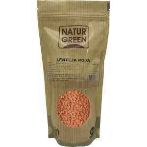 Naturgreen Organic Red Lentil 500g