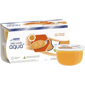 Nestlé Resource Eau gélifiée Orange 4 u.