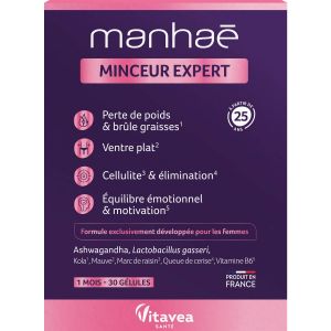 Manhaé Minceur Expert 30 Gélules