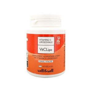 Well&Well VitCLipo Vitamine C Liposomale 60 Gélules