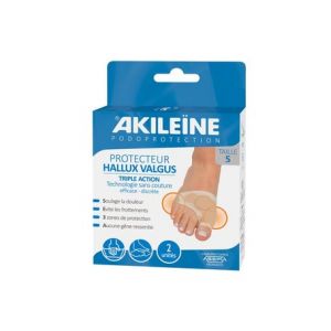 Akileïne Protecteur Hallux Valgus Triple Action TS 2uts