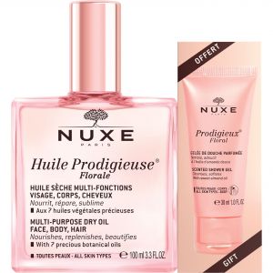 Nuxe Huile Prodigieuse Florale 100ml+Prodigieux Floral Gel Ducha 30ml