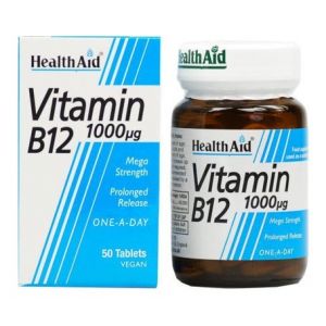 HealthAid Vitamine B12 1 000 Ui 50comp