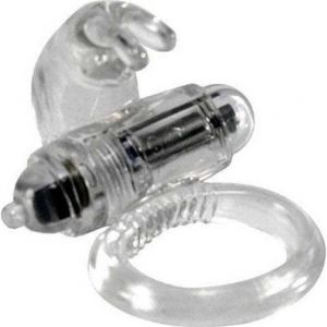 Seven Creations Anneau vibrant en silicone transparent 1 pc