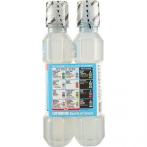 Listerine Advanced Blanc Goût Délicat 2x500ml
