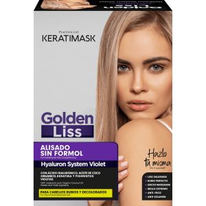 Be Natural Set Keratimask Alisado Golden Liss