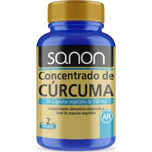 Sanon Concentrado De C&uacute;rcuma 550mg 30 Capsules