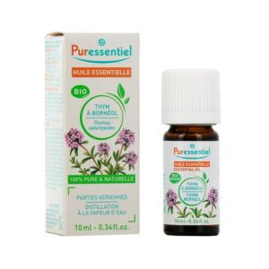 Puressentiel Huile Essentielle Thym &agrave; Born&eacute;ol Bio 10 ml