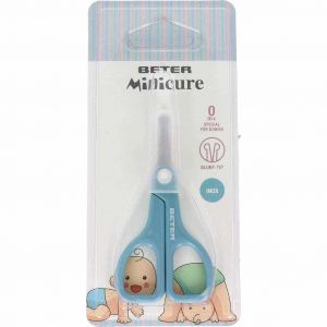 Beter ciseaux b&eacute;b&eacute; manche en plastique 9,2cm 1 pc