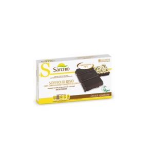 Sarchio Soffio de Riz Chocolat Noir Extra 75g