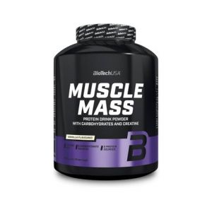 BioTech USA Muscle Mass Vanille 4000g