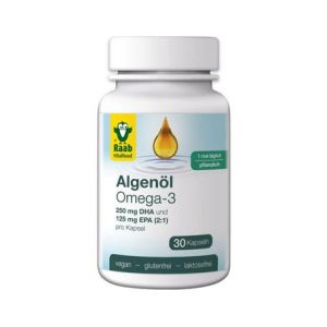 Raab Vitalfood Omega 3 Algae Oil 1183mg 30caps