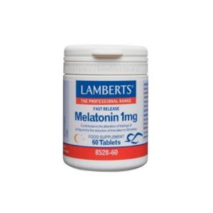 Lamberts M&eacute;latonine 1mg 60comp