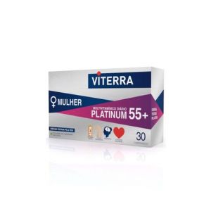 Omega Pharma Viterra Mulher Platinum 55+ 30comp
