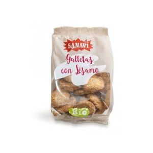 Sanavi Biscuits Au S&eacute;same Sans Sucre Bio 250g