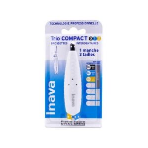 Inava Trio Compact Pack Brossette Interd Etroits Iso 0.1.2 + Man
