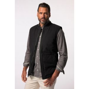 Gilet en toile JP 1880, col esprit blouson Teddy américain - jusqu'au 8 XL