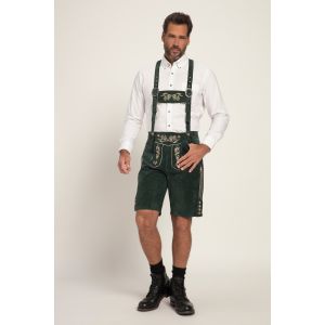 Pantalon de costume traditionnel bavarois JP 1880, cuir véritable et broderies
