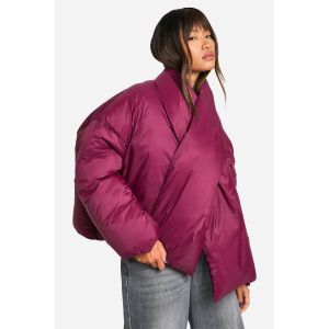 2 En 1 Veste Doudoune Avec Écharpe - Plume - 38, Plume