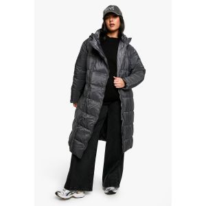 Manteau Matelassé 3 En 1 Pour Grossesse Et Post-Partum Avec Rallonge - Gris Anthracite - 38, Gris Anthracite