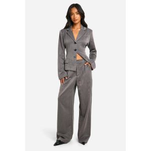 "Petite" - Pantalon Droit - Gris - 44, Gris