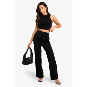"Petite" Pantalon Droit Pour "Petite"s - Noir - 40, Noir