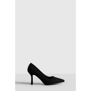 Chaussure De Ville À Talon Aiguille Bas - Noir - 41, Noir