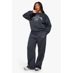 "Plus" Ath Archive Jogger Droit Brodé - Bleu Nuit - 56, Bleu Nuit