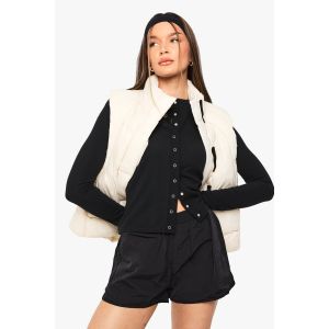 Shorts En Nylon - Noir - 36, Noir