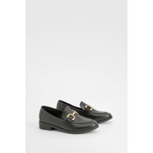 T Bar Loafers - Noir - 39, Noir