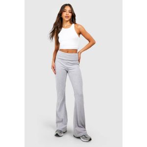 Pantalon De Yoga Flare En Jersey - Gris Perle - 38, Gris Perle