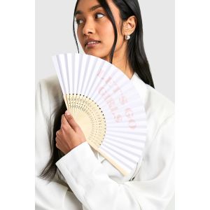 Hen Party Slogan Fan - Blanc - One Size, Blanc