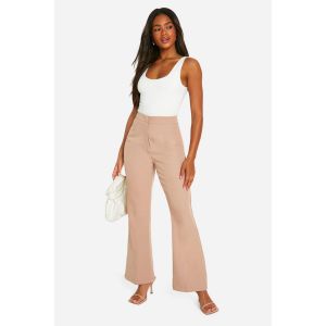 Pantalon Tailleur Fit & Flare - Jambe Intérieure De 30 Pouces - Marron Camel - 42, Marron Camel