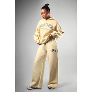 Jogger À Jambe Droite Avec Appliqué Dsgn Studio - Citron - L, Citron
