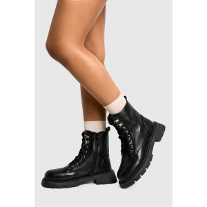 Chaussures De Randonnée À Lacets Pour Pieds Larges - Noir - 37, Noir