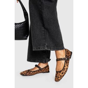 Ballerines Mary Jane À Imprimé Léopard - Leopard - 36, Leopard