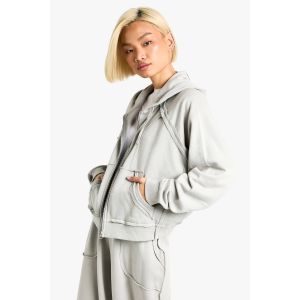 Sweat À Capuche Déstructuré Surdimensionné - Gris - Xl, Gris