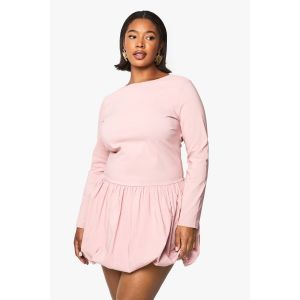 Mini Robe Puffball "Plus" - Rose - 54, Rose