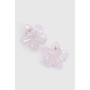 Pinces À Cheveux "Petite"s Fleurs 2 Pièces - Rose - One Size, Rose