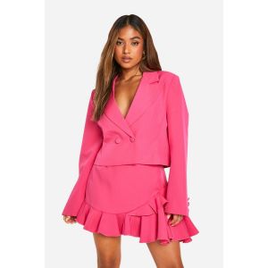 "Petite" Blazer Court - Rose Fuchsia - 36, Rose Fuchsia