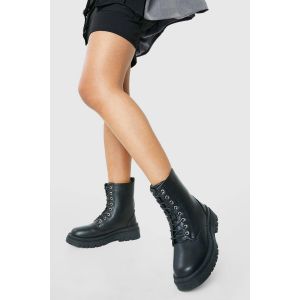 Bottes De Randonneur À Lacets - Noir - 36, Noir