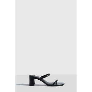 Double Strap Mule - Noir - 40, Noir