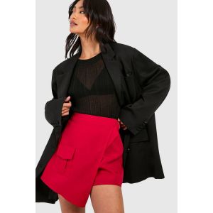 Wrap Skort - Rouge Vin - 36, Rouge Vin