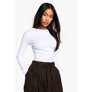 Boohoo Basics Lot De 2 Body À Manches Longues Col Rond - Noir - 34, Noir