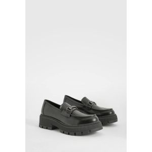 Chunky T Bar Loafers - Noir - 40, Noir