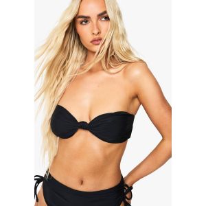 Maillots De Bain Essentiels Pour Poitrines Généreuses - Top Bikini Bandeau - Noir - 38, Noir
