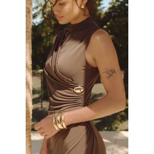 Ensemble De Trois Bracelets - Jaune Or - One Size, Jaune Or